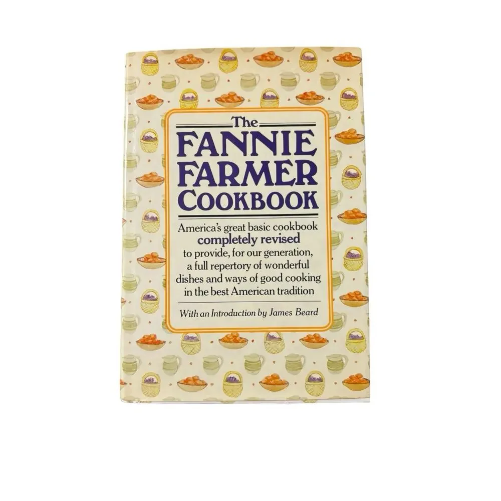 Vintage Fannie Farmer Cookbook 12th Edition 1980 & Baking Book 1996
